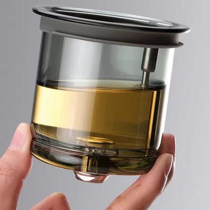 OTOMATİK SÜZGEÇLİ DEMLİK + 4 BARDAK