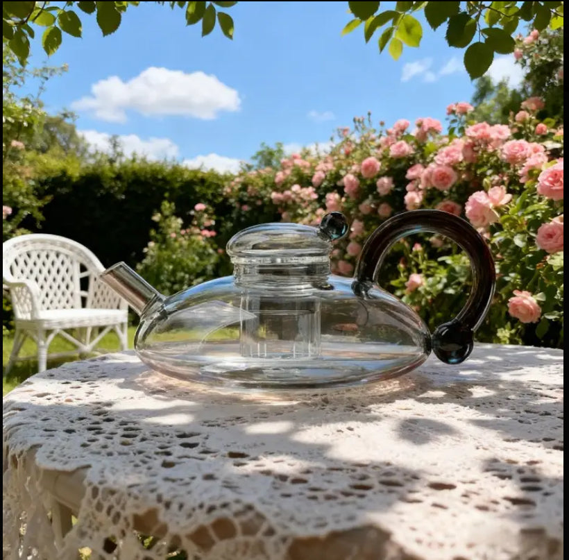 YÜKSEK ISI DRENÇLİ CAM ÇAYDANLIK,DEMLİK