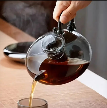 YÜKSEK ISI DRENÇLİ CAM ÇAYDANLIK,DEMLİK