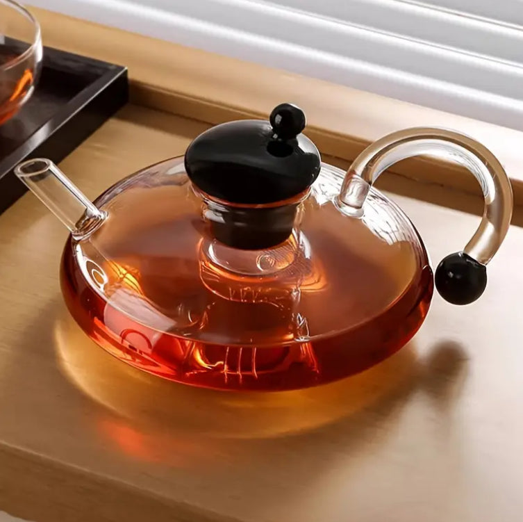 YÜKSEK ISI DRENÇLİ CAM ÇAYDANLIK,DEMLİK