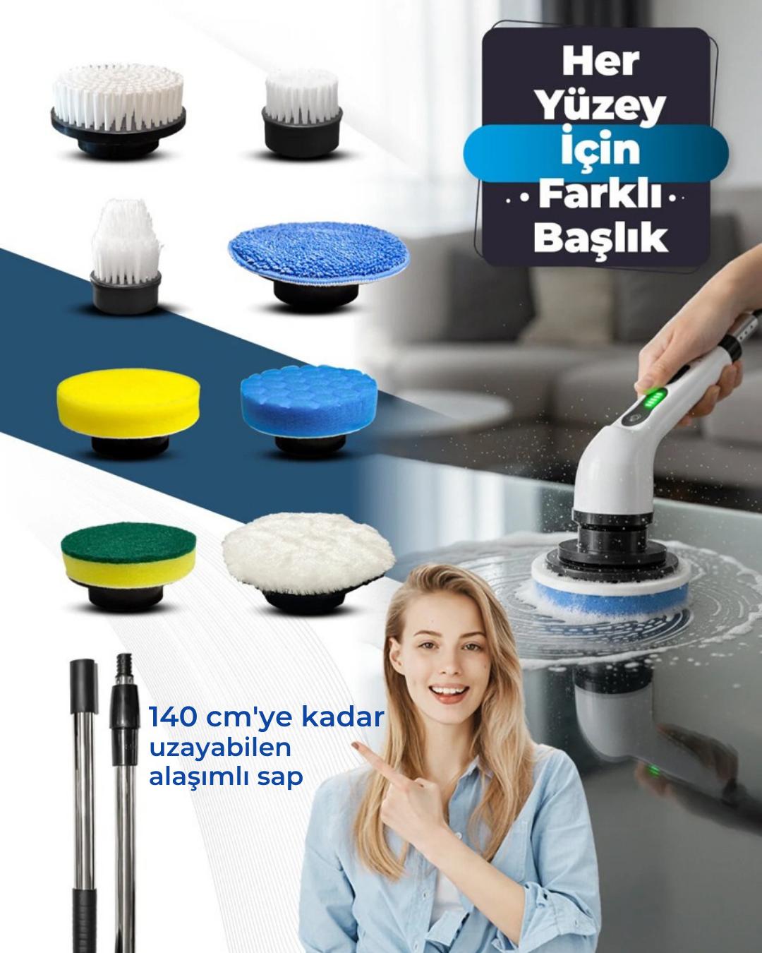 ŞARJLI OTOMAİK TEMİZLİK FIRÇASI